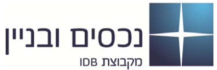 נכסים ובניין צמיחה בפרמטרים התפעוליים ירידה ברווח הנקי הון